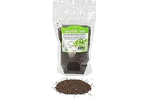 Handy Pantry 1 Lb Organic Broccoli Seeds for Sprouting: Non-GMO, Nutrient-Rich