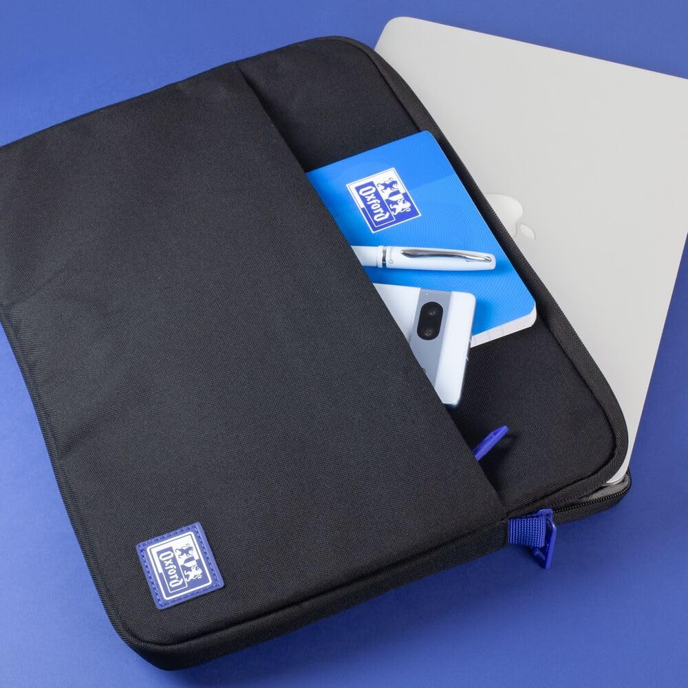 Oxford, Funda para Portátil Young Proof, 15,6 Pulgadas, 37,5x26,5x5cm, Color Negro