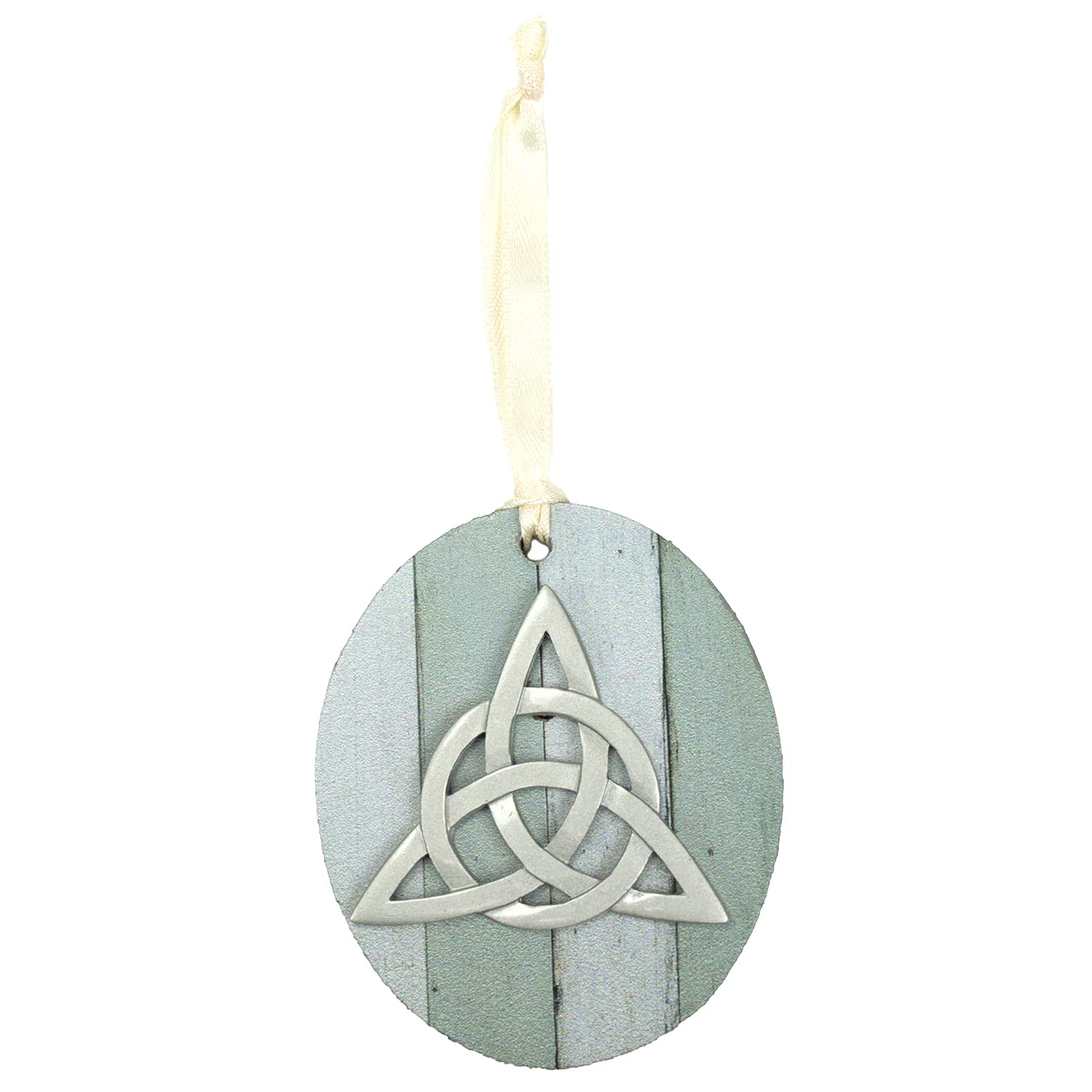 Abbey & CA Hediye Trinity Düğüm MDF Süsleme Krem Kurdele Hediye Kutulu