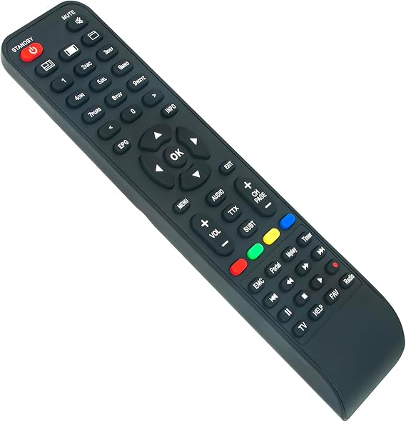 Remote Control Fit for Hitube 4K UHD Combo E2 Linux Receiver