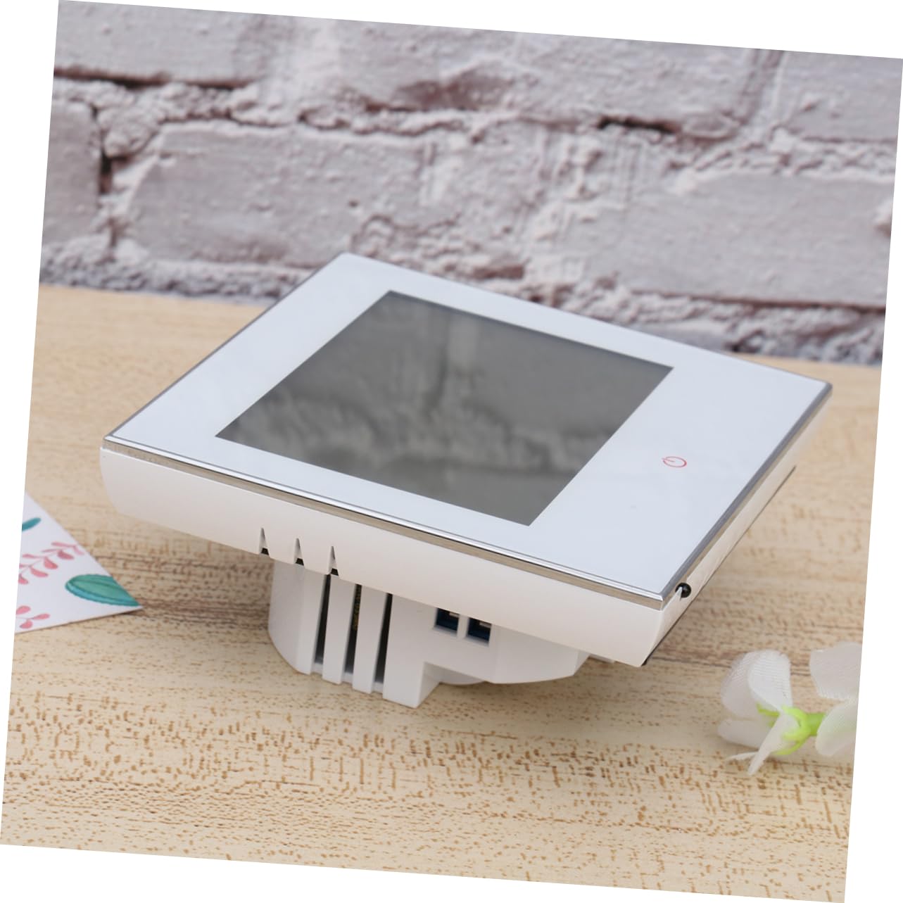 Programmierbarer Digitaler Thermostat Für Heizsysteme Mit Touchscreen-Funktion Ntc-Sensor Für Luft Und Bodentemperatur LCD-Display Einfach Zu Bedienen Und Direkt Anschließbar