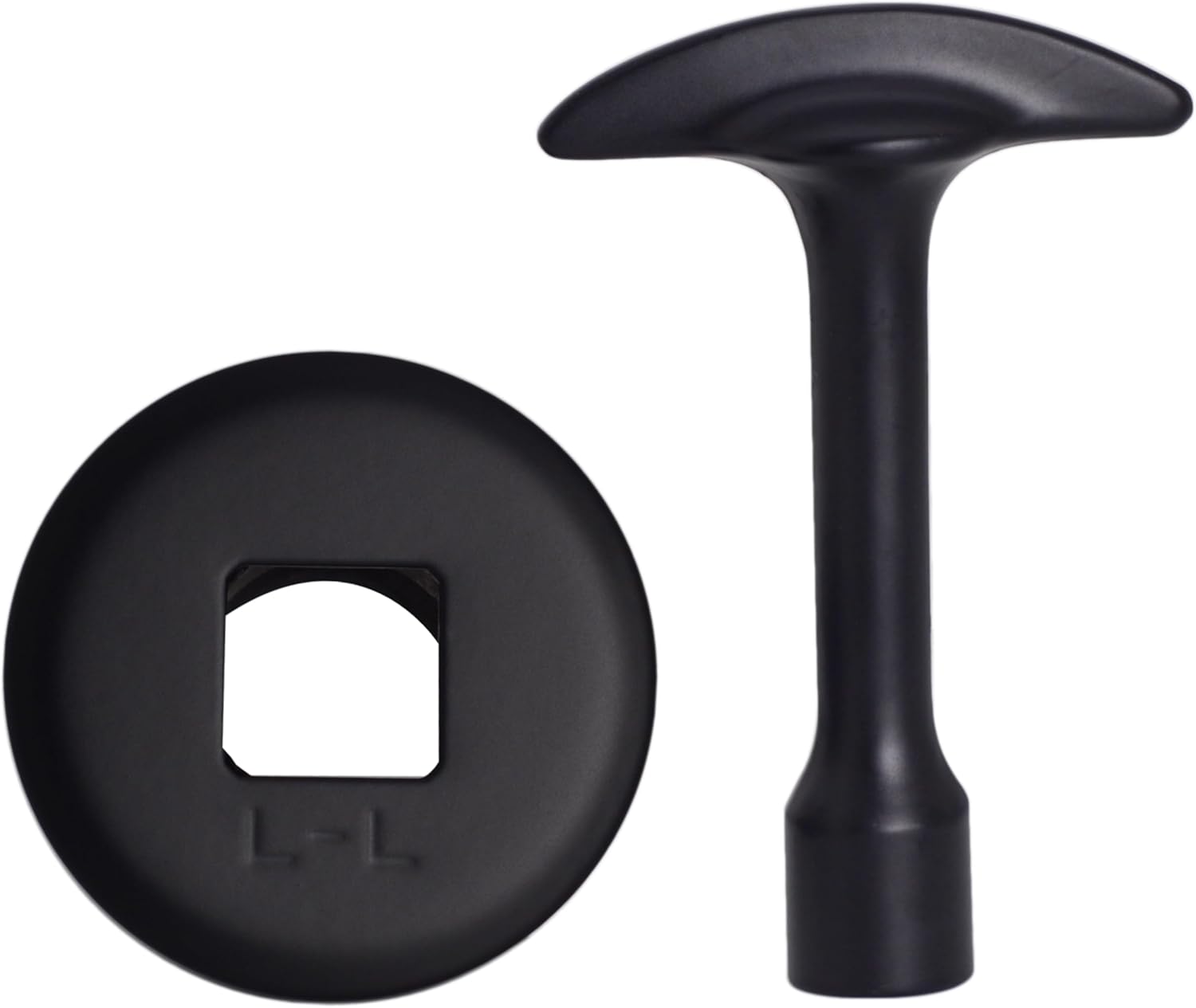Westbrass R500-62 3/4" NPSM Gas Fire Pit and Fireplace Log Lighter Key Valve Trim Kit, Matte Black, 1-Pack