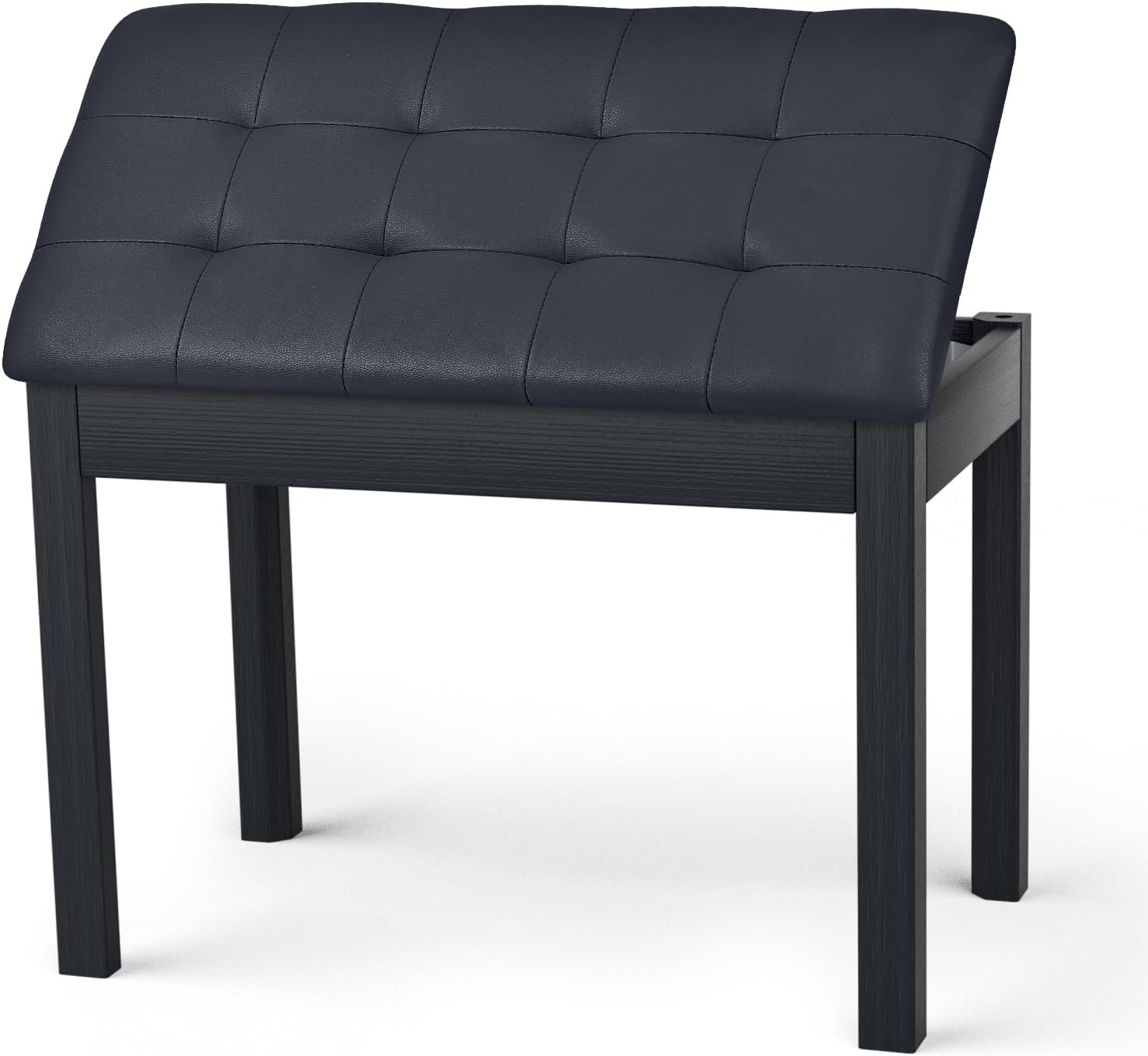 Amazon.com: ZHRUNS Duet Piano Bench Wooden Keyboard Bench with Storage ...