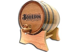 Aging Barrel for Oak-Inspired Spirits: The 1-Gallon American Oak Bourbon Aging Barrel Solution