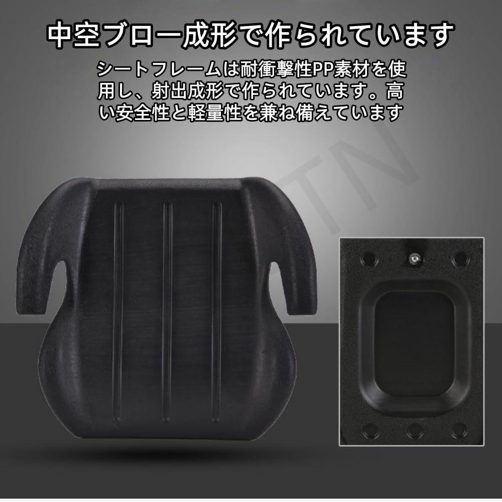 AOUTNチャイルドシートブースター。3～12歳のお子様に適しています。持ち運びやすく使いやすいチャイルドシートクッション。年齢の高
