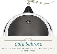 Vista 4 de Farberware 47053 Percolador de café clásico de acero inoxidable Yosemite de 12 tazas, cafetera de 12 tazas, plateado