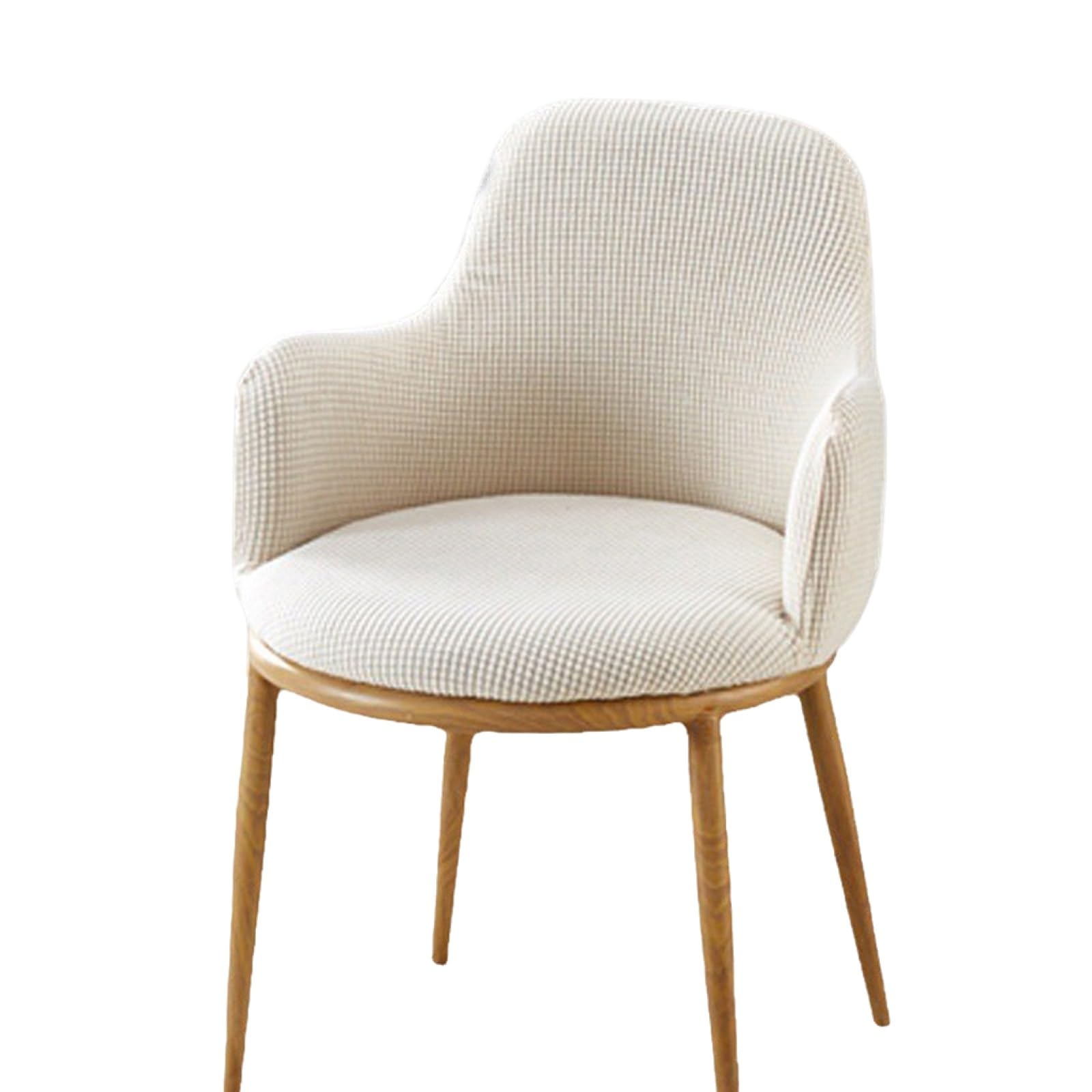Housses chaise salle à manger incurvées en tissu haut de gamme