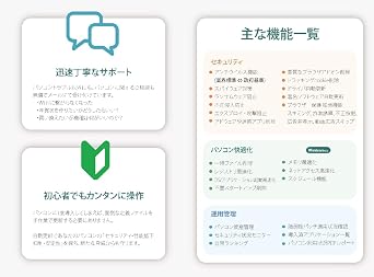 PC Matic AntiVirus 政府・軍基準のセキュリティソフト+詐欺対策 Windows 11~7 1年2台 カード版