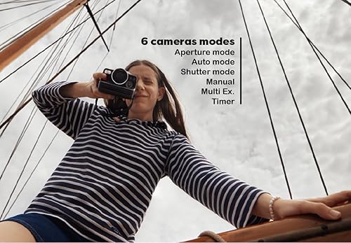 Miniatura 5 de Polaroid Paquetes de cámara instantánea I-2 (negro) con película de color Polaroid y película en blanco y negro, y álbum de fotos de 5 pulgadas (4