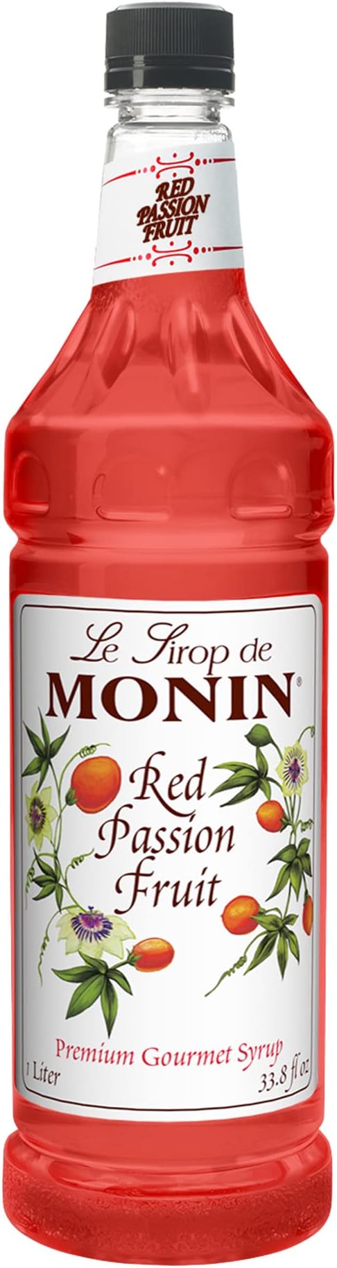 Red Passion Fruit Syrup, 1 Liter