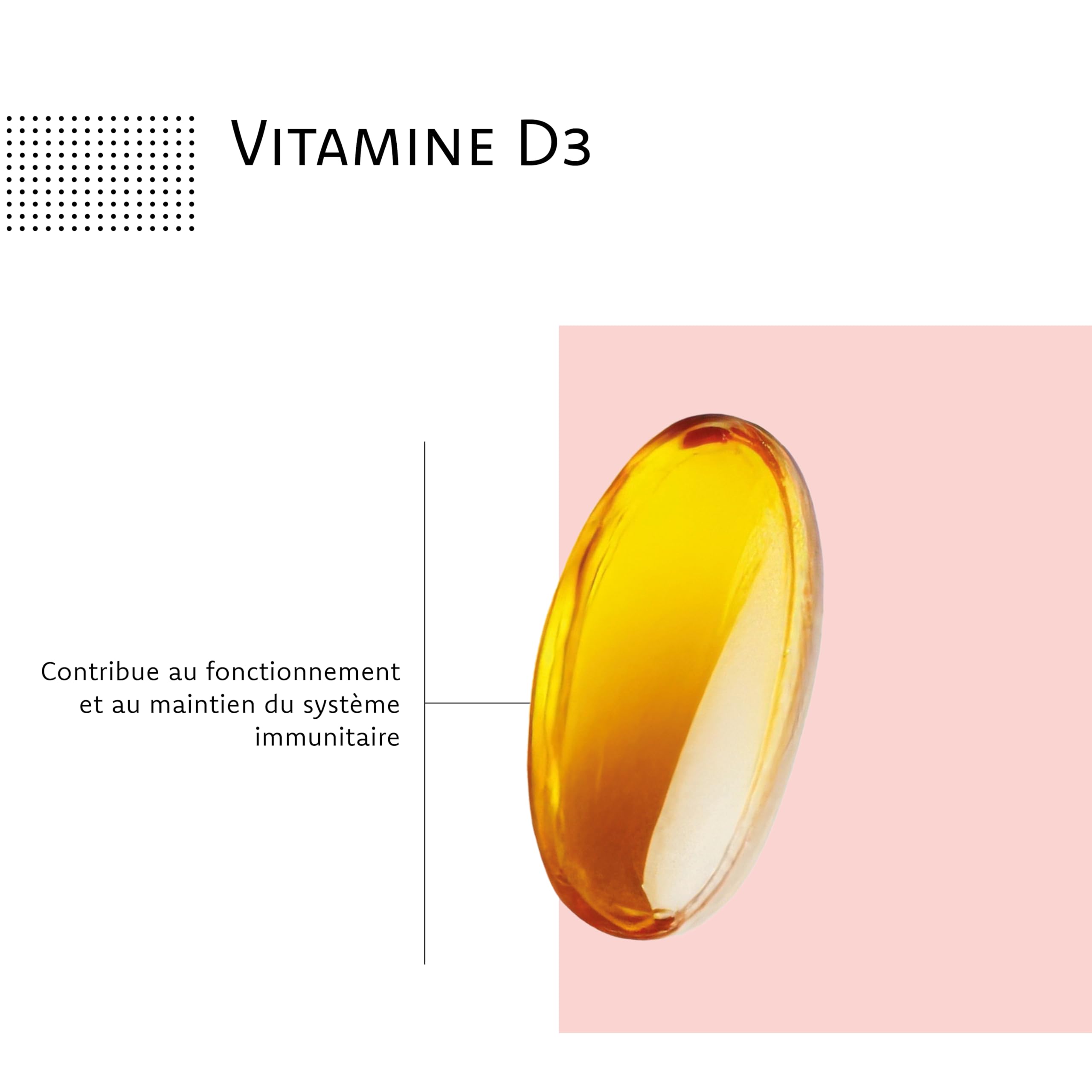 Vitamine D3 2000 UI - Haut Dosage - Complement Alimentaire Immunité - Magnesium, Zinc - Aragan - 60 Gélules - Programme 1 à 2 Mois