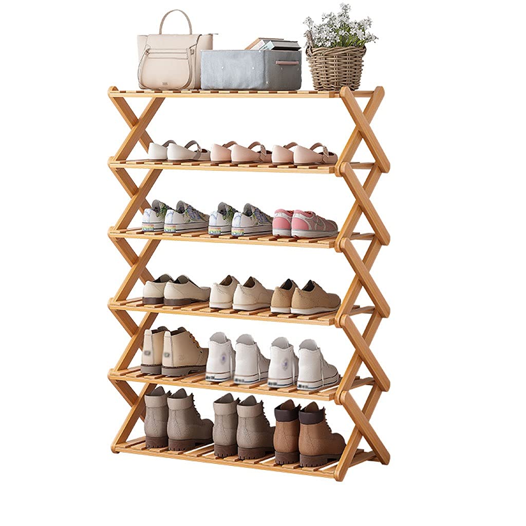 Étagère à chaussures autoportante et pliable pour optimiser les petits espaces