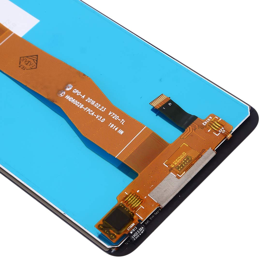 Écran Complet (LCD + Vitre Tactile) Pour Wiko Y80 - 5,5 Pouces - Noir - Neuf