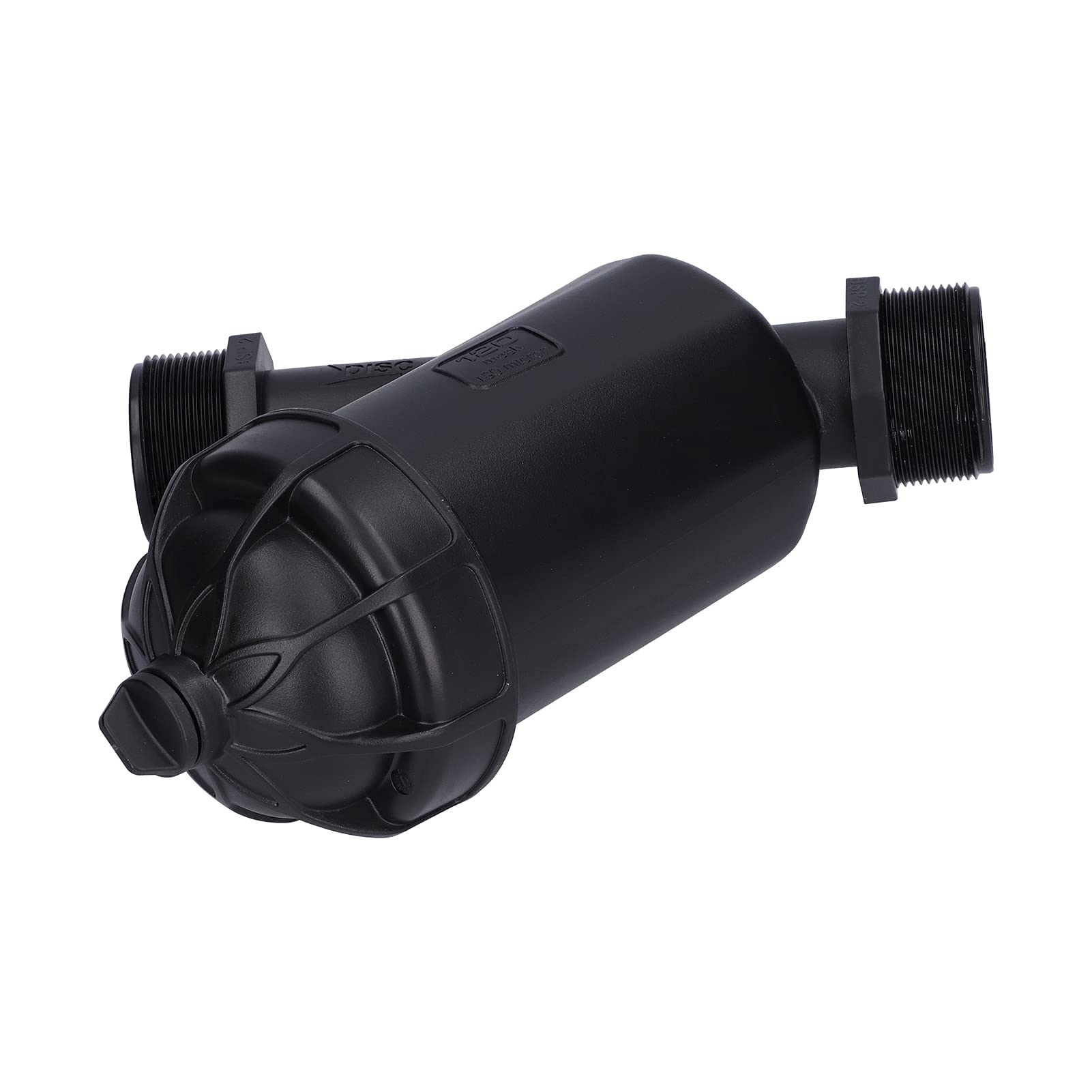 G2 Filettatura maschio Tipo Y Filtro a disco Strumento di filtraggio per il trattamento dell'acqua ad alta efficienza per l'irrigazione Plastica Acciaio inossidabile 25 3x21 5x11
