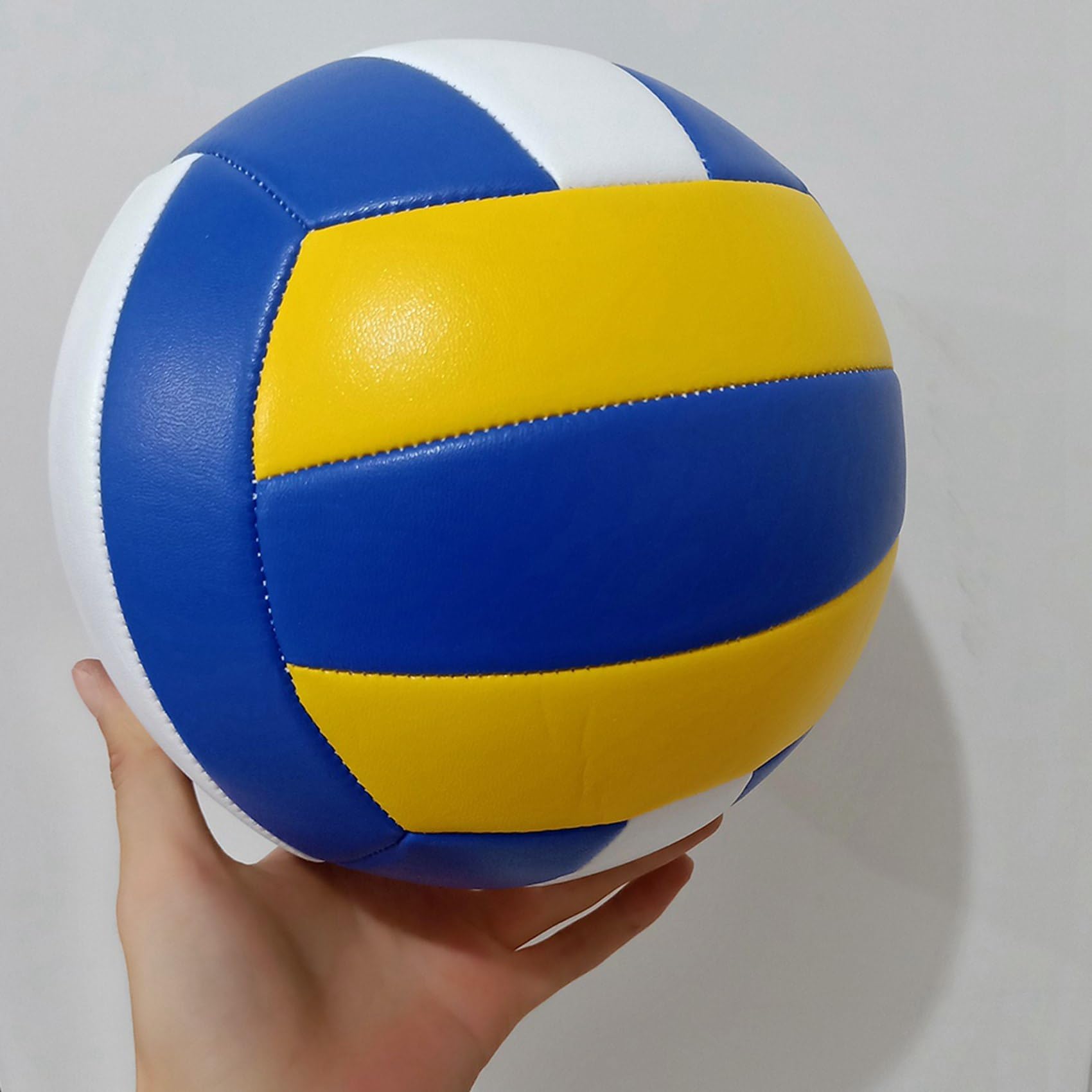 5X Miękka Prasa do Siatkówki PU Leather Match Training Volleyball Adult Kids Beach Game Play Balls dla Indoor Outdoor Sports