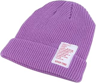 GALPADA Gorro Gorro De Malha Para Bebê Gorro De Malha Gorro De Malha Lã Violeta Gorro De Malha