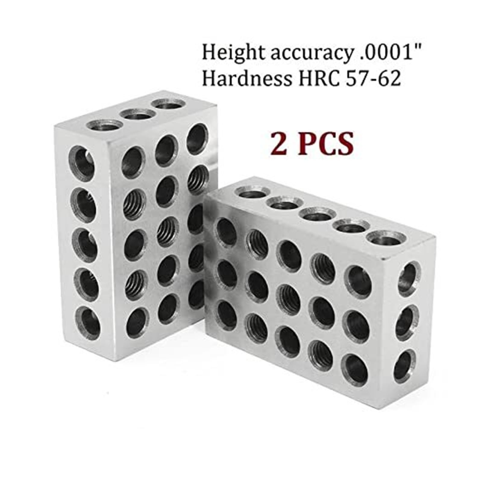 2 szt. Precyzyjne bloki ze stali hartowanej 1 3 dla mechaników Precyzyjnie dopasowane narzędzie 0,0001 cala(12-3 Inch)