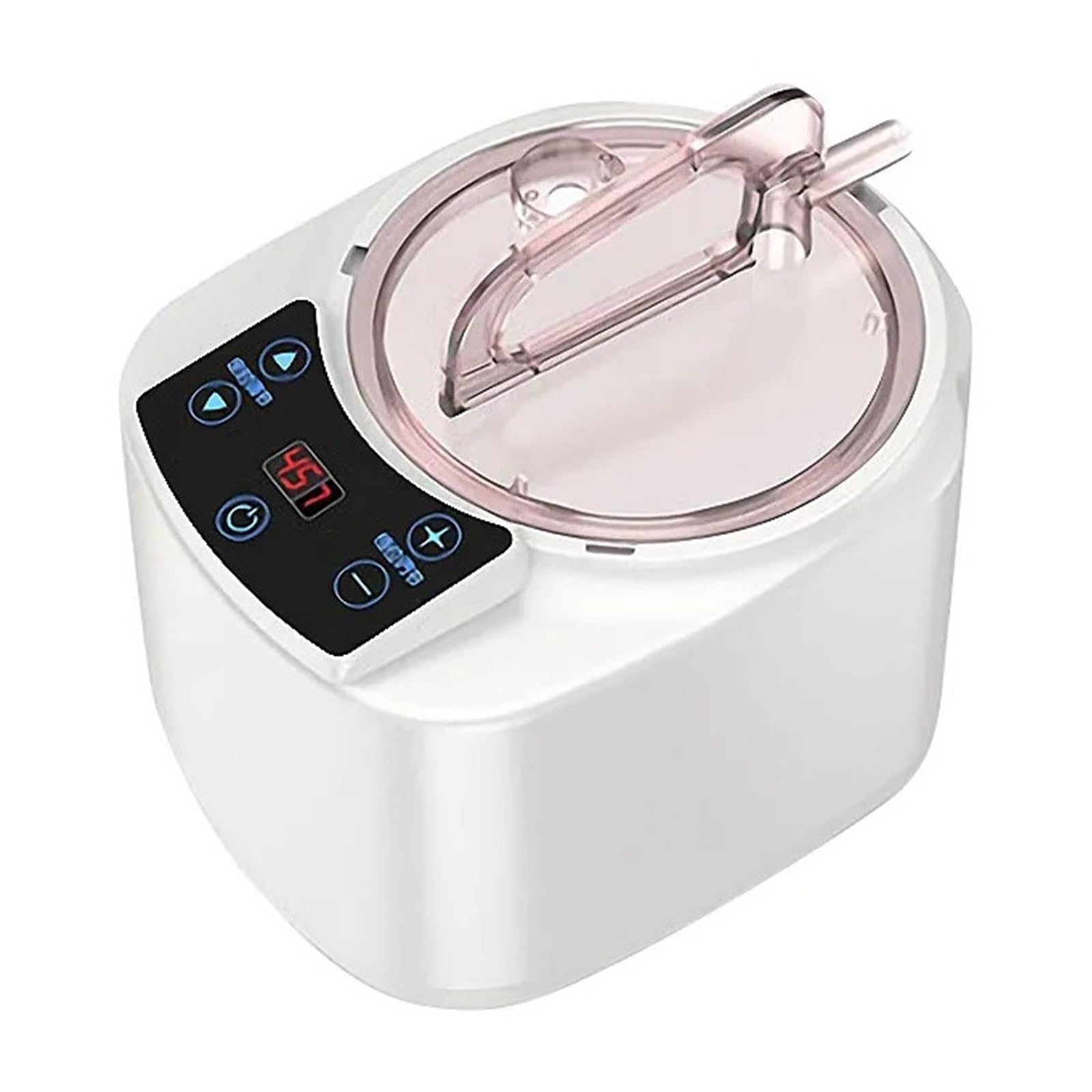 2L Weiß Sauna Generator For Dampf Begasung Maschine Hause Dampfer Therapie Geeignet For Entspannen Fernbedienung Entspannung Zu Hause