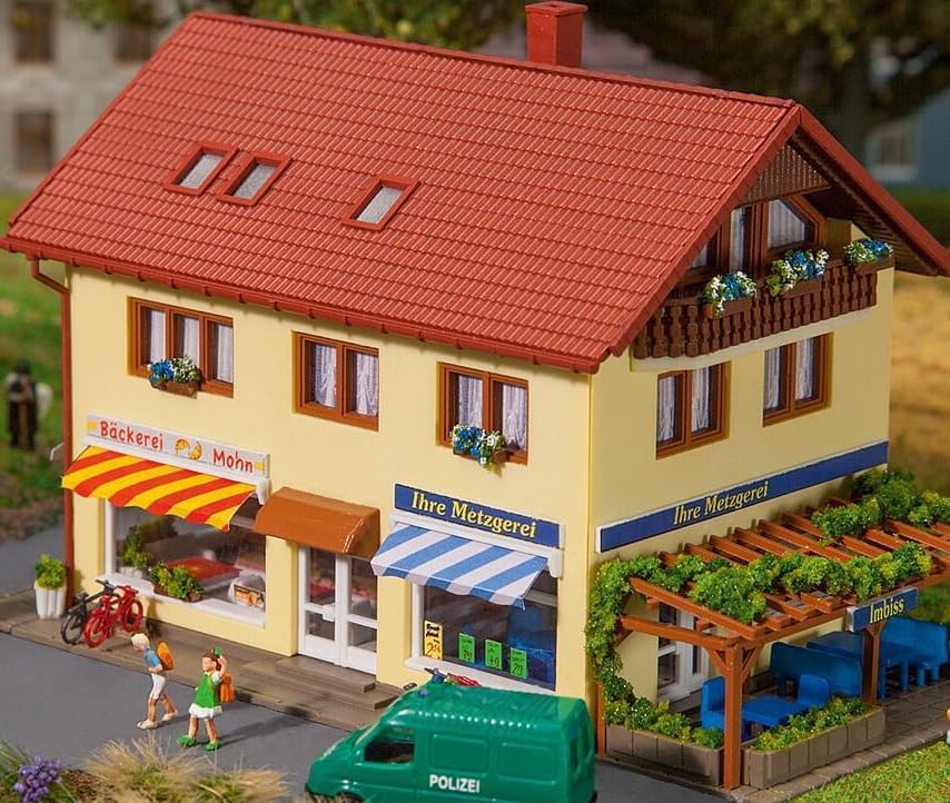 Miniatura 4 de Faller 232336 Kit de construcción a escala N de carniceríapanadería
