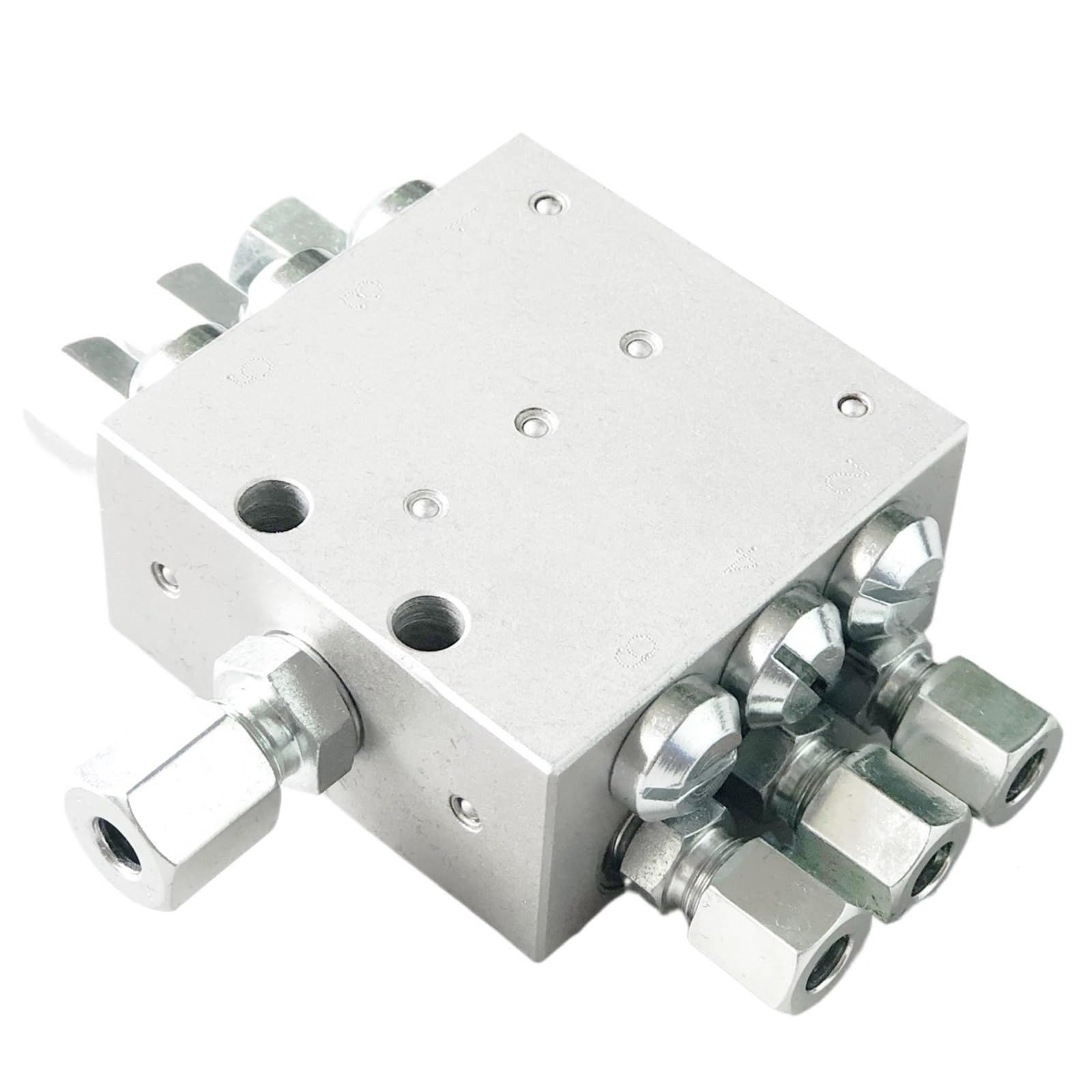 1pcs 6 way 8 Way 10 Way Progressive Grease Dispenser Grease Distributor 0.2cc Plunger Pump grease Pump(6 ways)