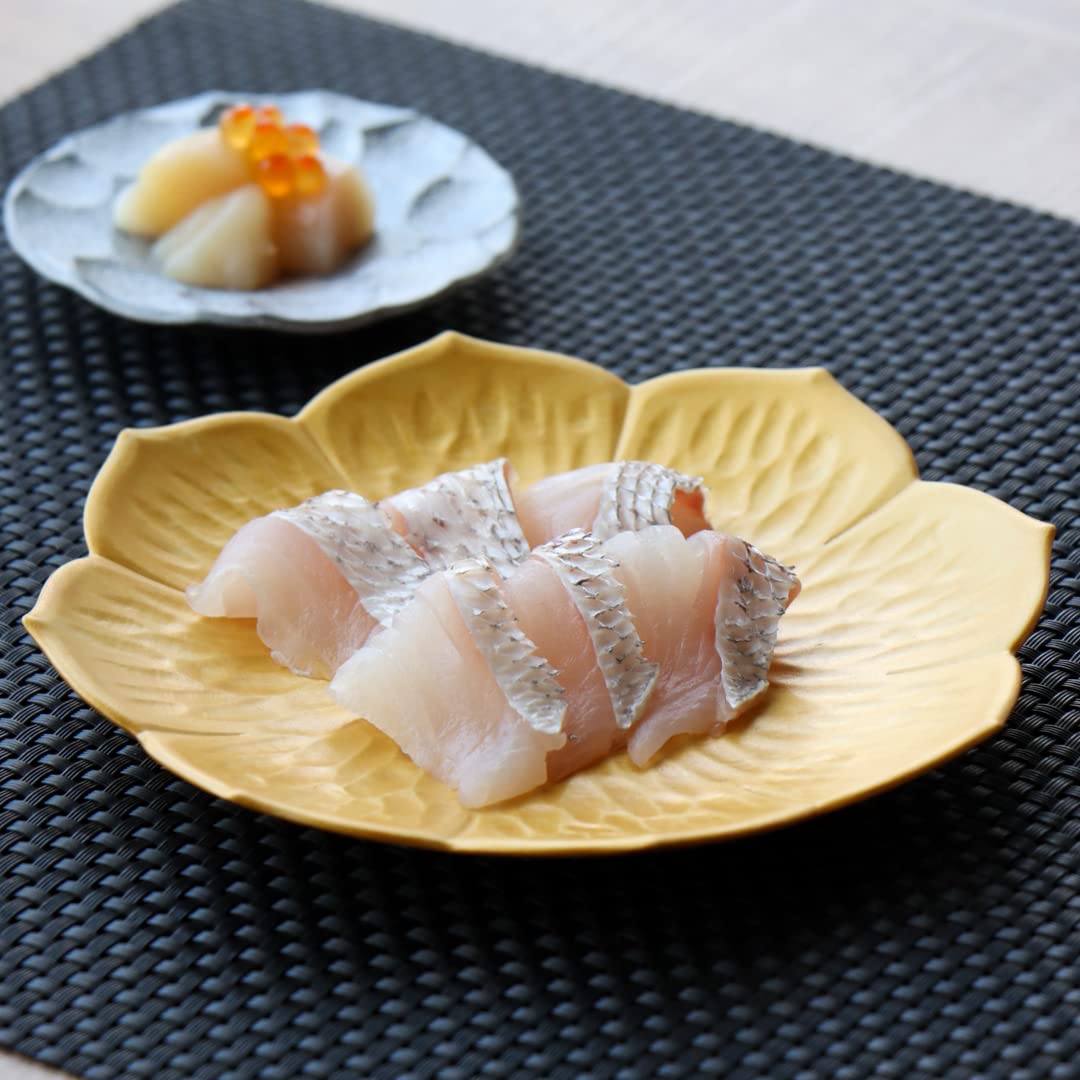 Amazon | 有田焼 桔梗型銘々皿 16cm 取り皿 レッド 貝山窯