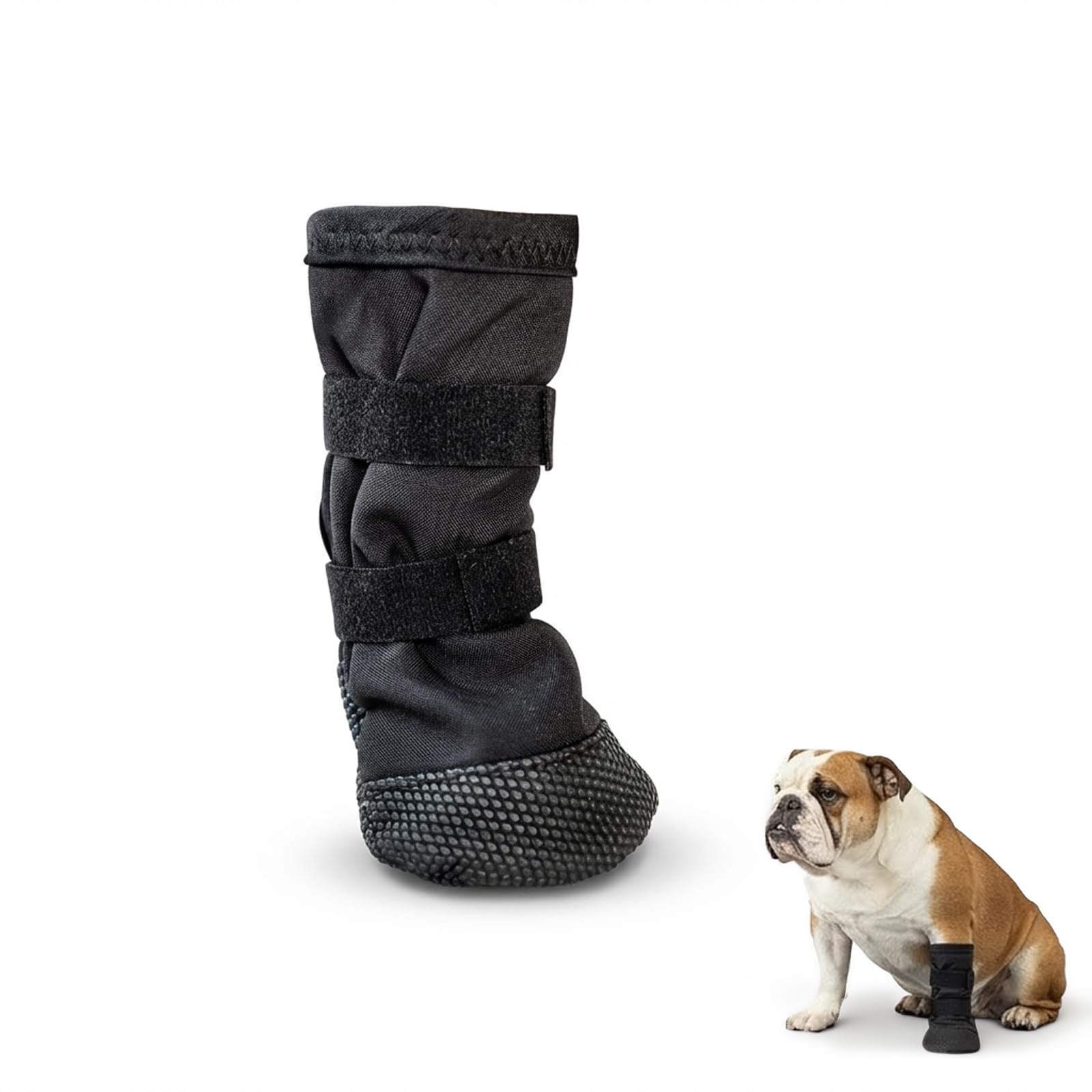 Dog Paw Wound Recovery Boot – Waterproof Dog Boot for Injured Paws with Non-Slip Sole, Breathable Healing Paw Cover, Adjustable Dog Paw Protectors for Walking, Recovery and Outdoor Use