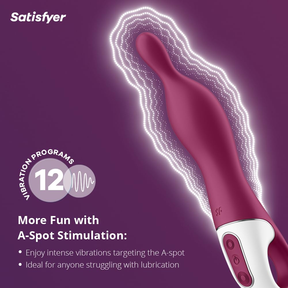 Amazon.com: Satisfyer A-Mazing 1 Vibrator Sex Toy | Adult Toys for Women |  Best A-Spot Stimulation Vibrator | Vibrating Sexual Pleasure Device |  Stimulation Vibrators
