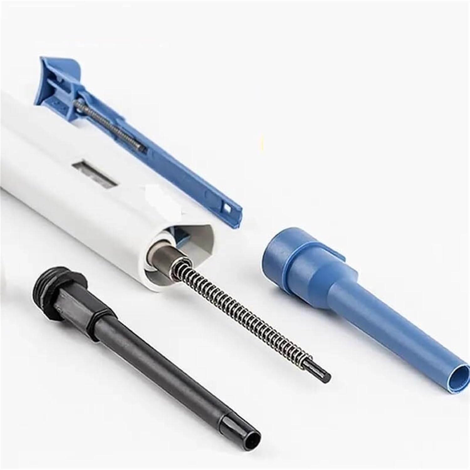 Electronic Pipette, Pipette, Single Channel Manual Half Tube Adjustable Sampler Automatic Laboratory Large Capacity,Portable Pipette Device(0.1-2.5ul)