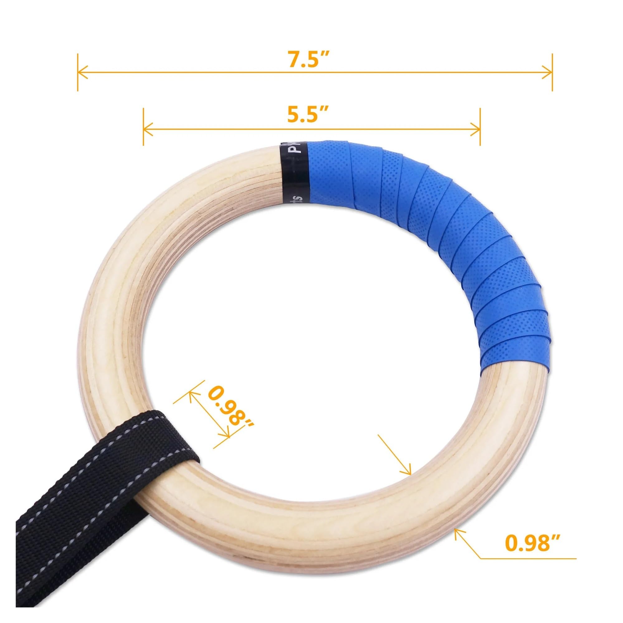 1/3 pary regulowanych pasków klamry do podciągania na siłowni | Trwałe, regulowane klamry(Strap length 5m)