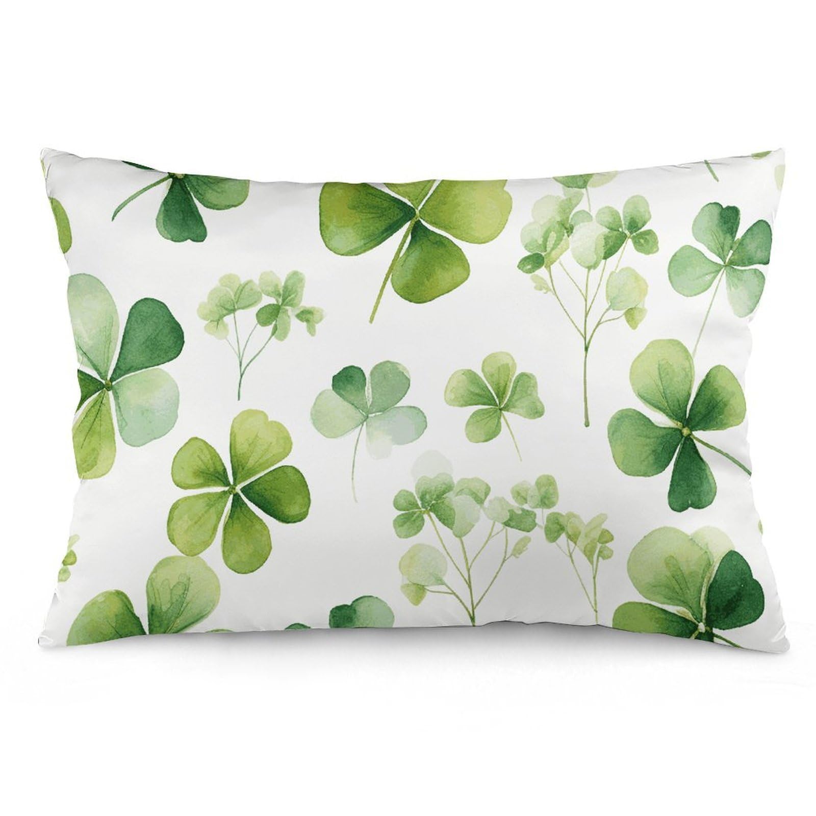 NTVOWPZO 2 Pack Decoration Throw Pillow Covers 12 "x20 Pillowcases Covers Clover Pillowcases Modern Farmhouse Home Decor Sofa Cushions Covers for Couch Bed Living Room
