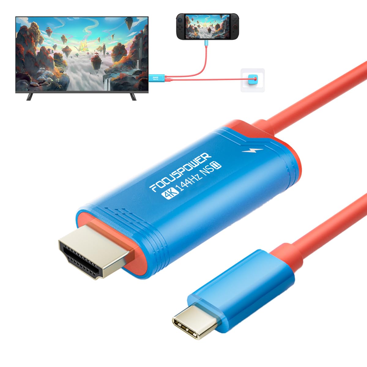 Amazon.com: HDMI Adapter Cable for Nintendo Switch 2 (Support