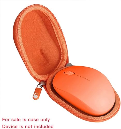 Miniatura 8 de Hermitshell Estuche rígido de viaje para ratón inalámbrico Seenda 2.4G ratón silencioso (dorado)