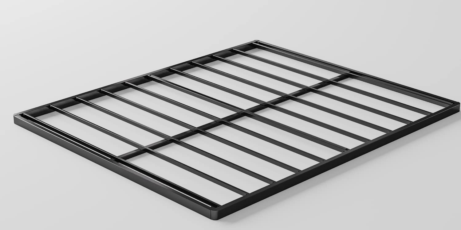 Photo 1 of ZIYOO Box Spring twin/ 2 Inch Low Profile Metal Platform/Sturdy Metal Structure/Low Mattress Foundation/Simple Assembly/Easy Clean