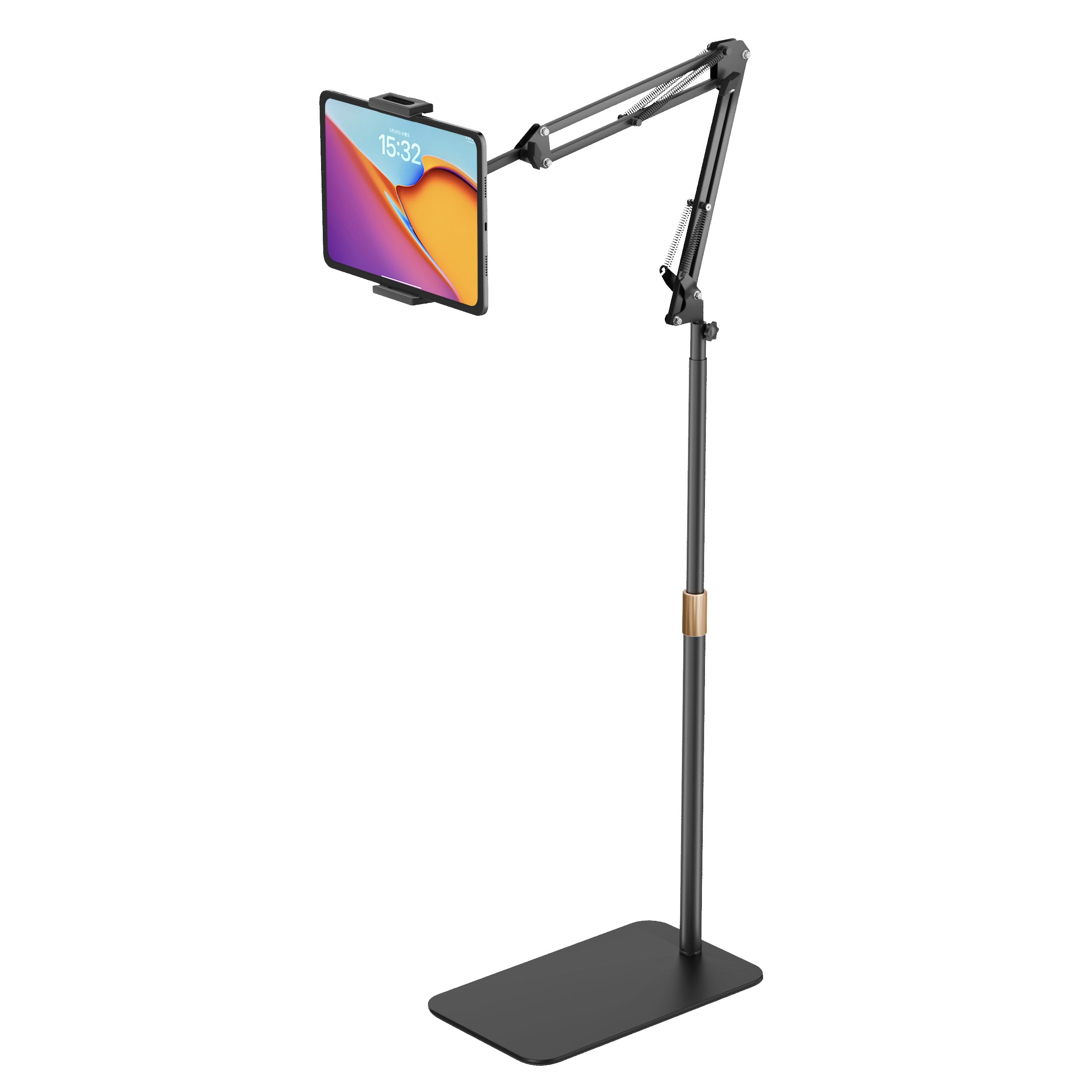 Amazon.co.jp: タブレット スタンド 伸縮式フロアスタンド iPad アーム