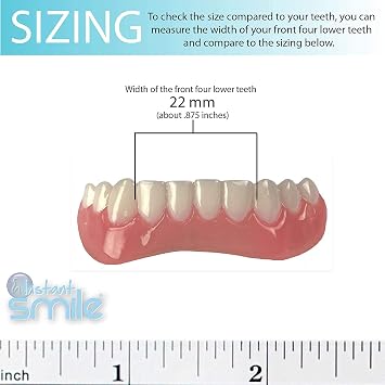 Billy-Bob Instant Smile Teeth Lower Veneer