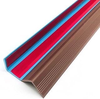 Self-Adhesive Wall Corner Protectors, PVC Edge Protector Strips for Furniture Kindergarten Schools Garages Warehouses, Baby Child Safety Tables Corner Guards 2.6ft~5.6ft (Color : Red, Size : 3.3ft/1