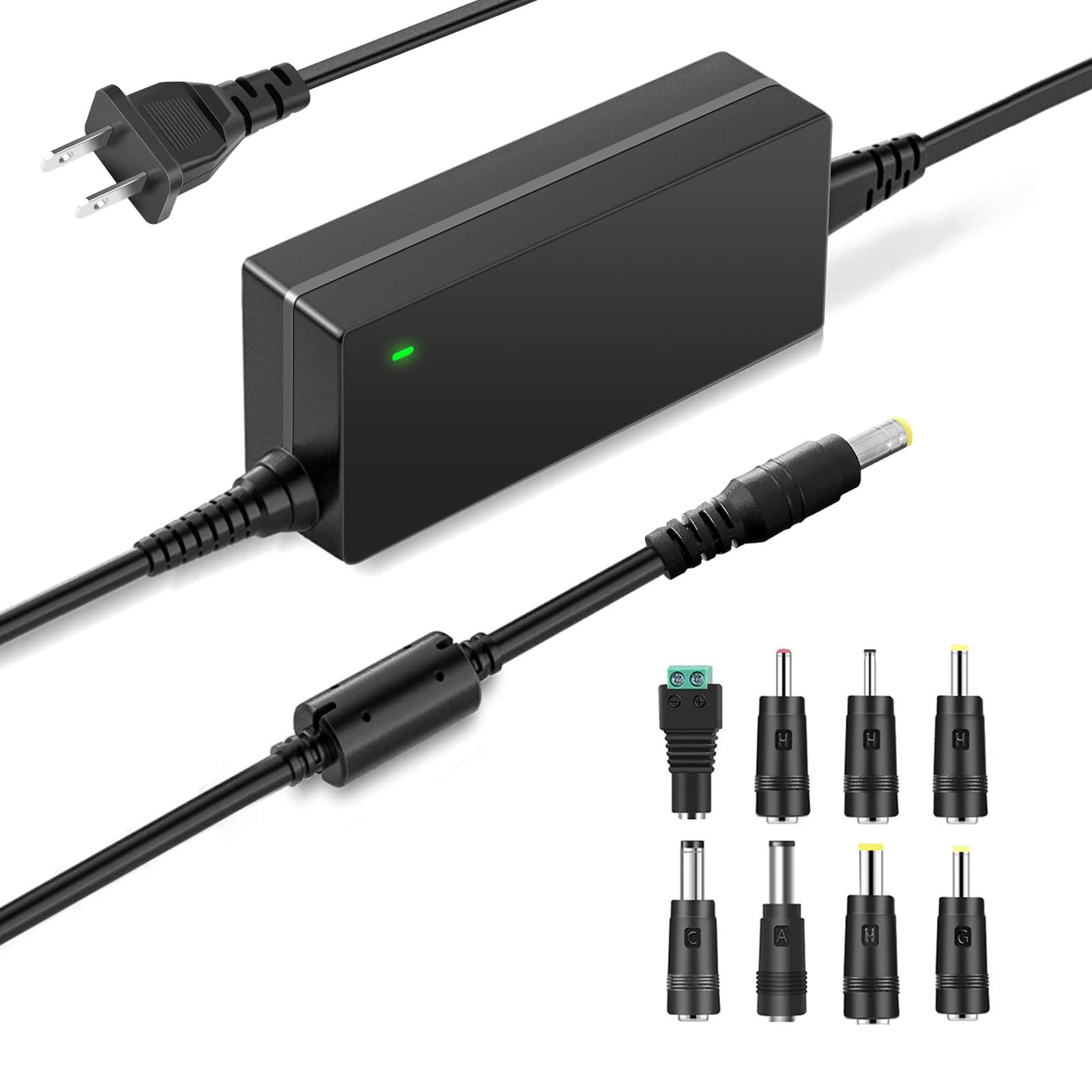 Amazon.com: 24V 2.5A Power Supply Adapter,100~240V AC to DC 24