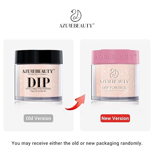 Vista 75 de AZUREBEAUTY Kit de iniciación de uñas en polvo de inmersión, tono de piel para todas las estaciones, marrón nude, 4 colores, polvo de inmersión