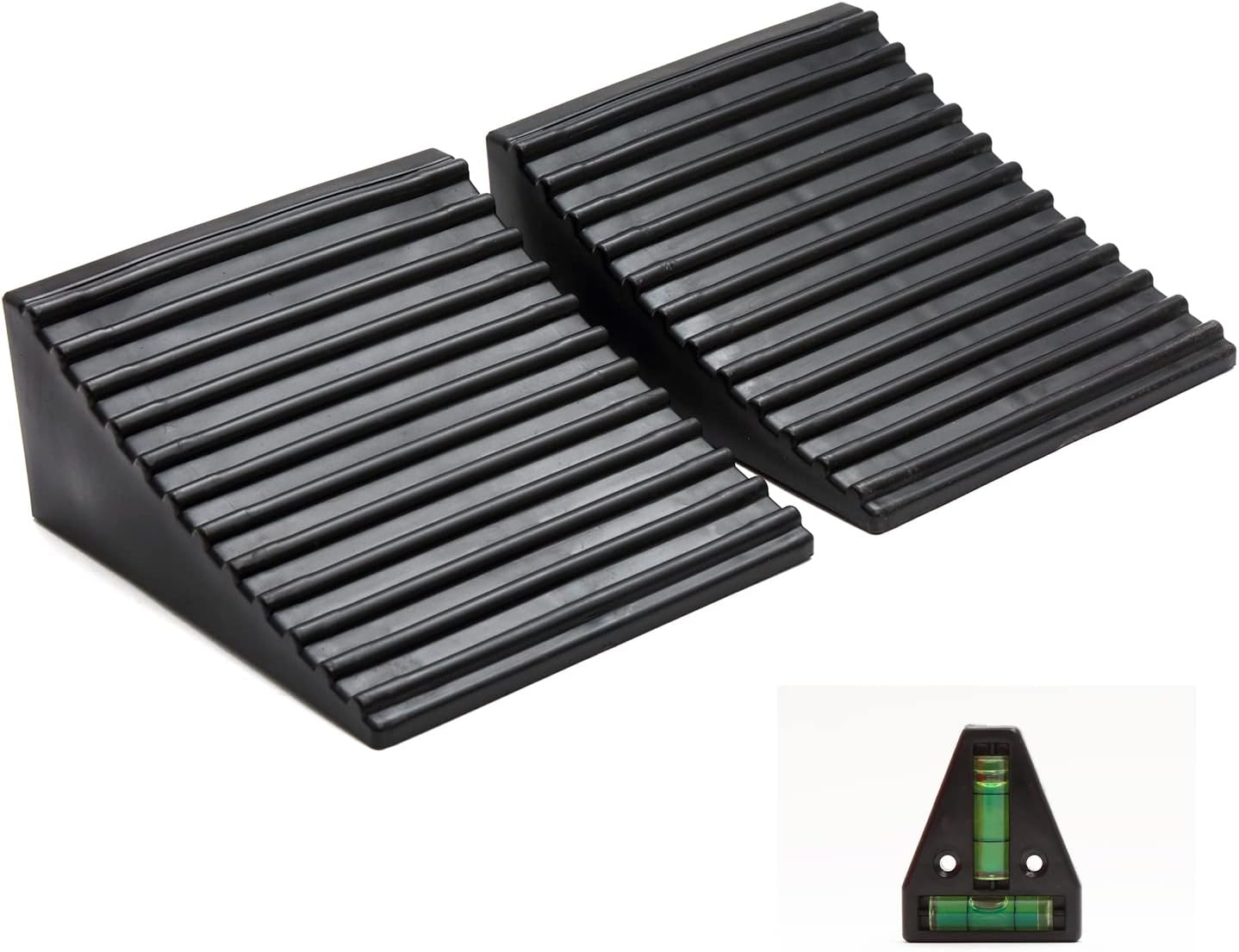 Homeon Wheels RV Wheel Chocks, Leveling Blocks Trailer Wheel Chocks