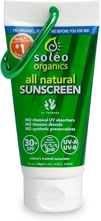 Amazon ソレオ オーガニックス 80g ノンケミカル 日焼け止め ウォータープルーフ Spf30 Pa Soleo Organics ソレオオーガニックス ビューティー 通販