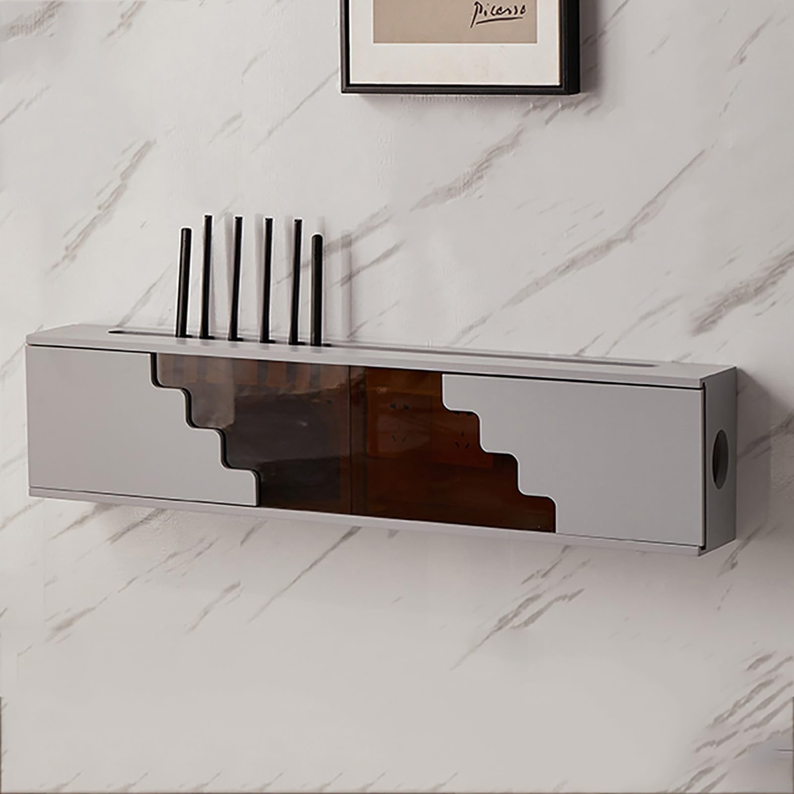 Boîte de rangement routeur WiFi pour créer un cocon familial serein