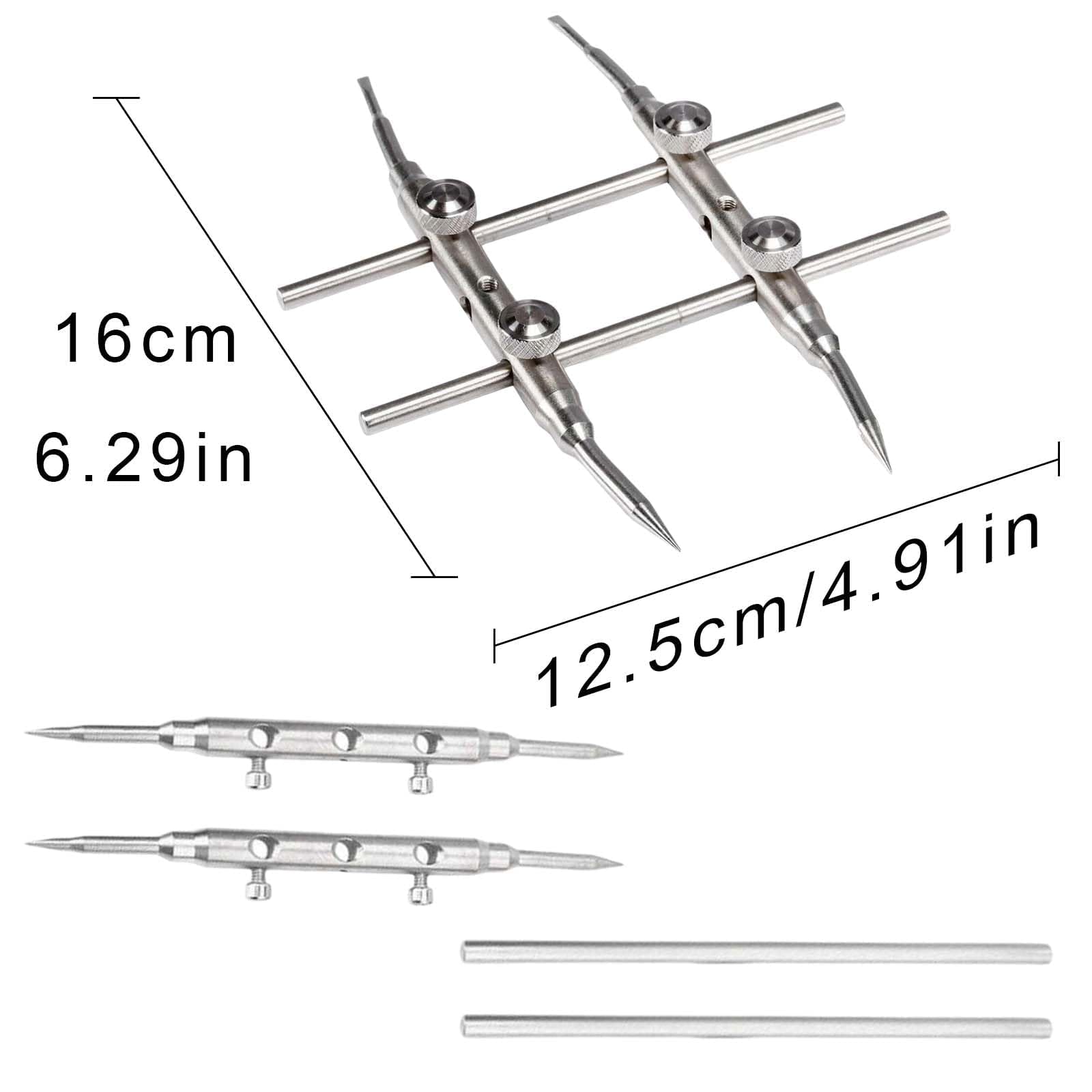 Chiave per lenti in acciaio inossidabile,Strumento di apertura della fotocamera,Chiave dell'obiettivo,Chiave per obiettivo fotocamera,per Fotocamere Fotografiche Telescopi Strumenti di Riparazione