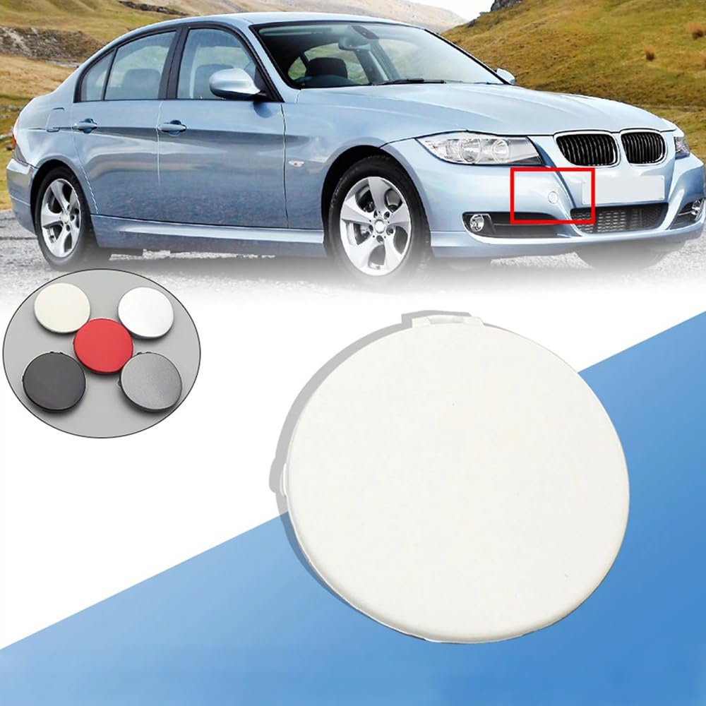 Paraurti anteriore Gancio di Traino Tappo di Copertura Dell'occhio Per BMW 3 E90 E91 LCI 320 323 325 328 2009 2010 2011 2012 Verniciato Traino Trasporto Coperchio del Rimorchio  34