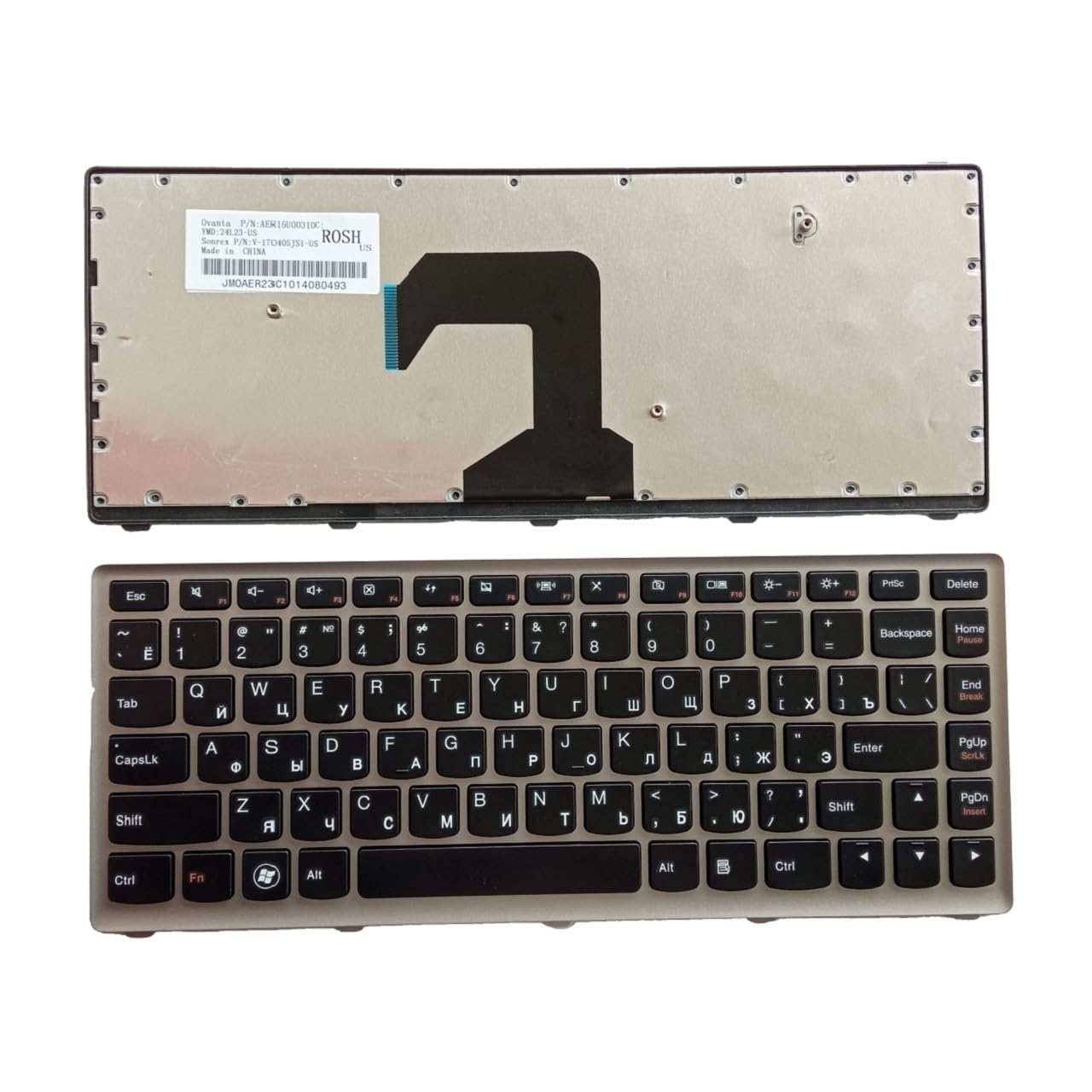 Clavier Lenovo U410 azerty de rechange pour ordinateur portable - 2