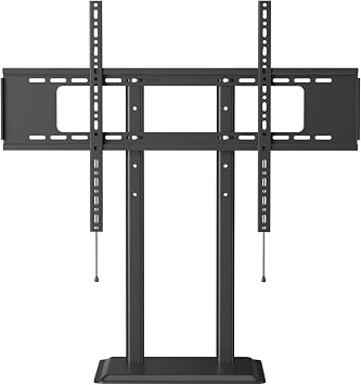 Universal TV Stand with Metal Base,Table Top TV Stand for 75 77 85 86 inch TVs - Height Adjustable Stand, VESA 600x600mm, No-Drill Installation,Heavy-Duty,Holds 155lbs,XL-DZ945