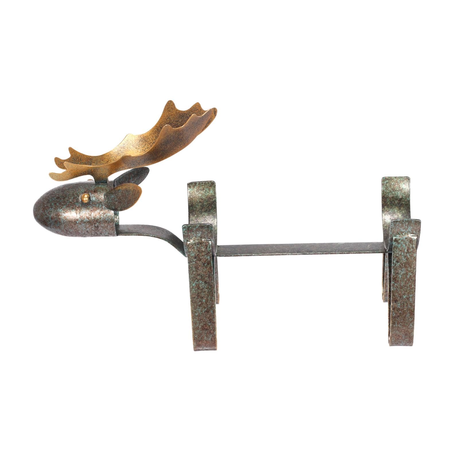 Homyl Porte-bouteilles Décoratif En Forme de Cerf pour Comptoir, Garde-manger Ou Table à Manger