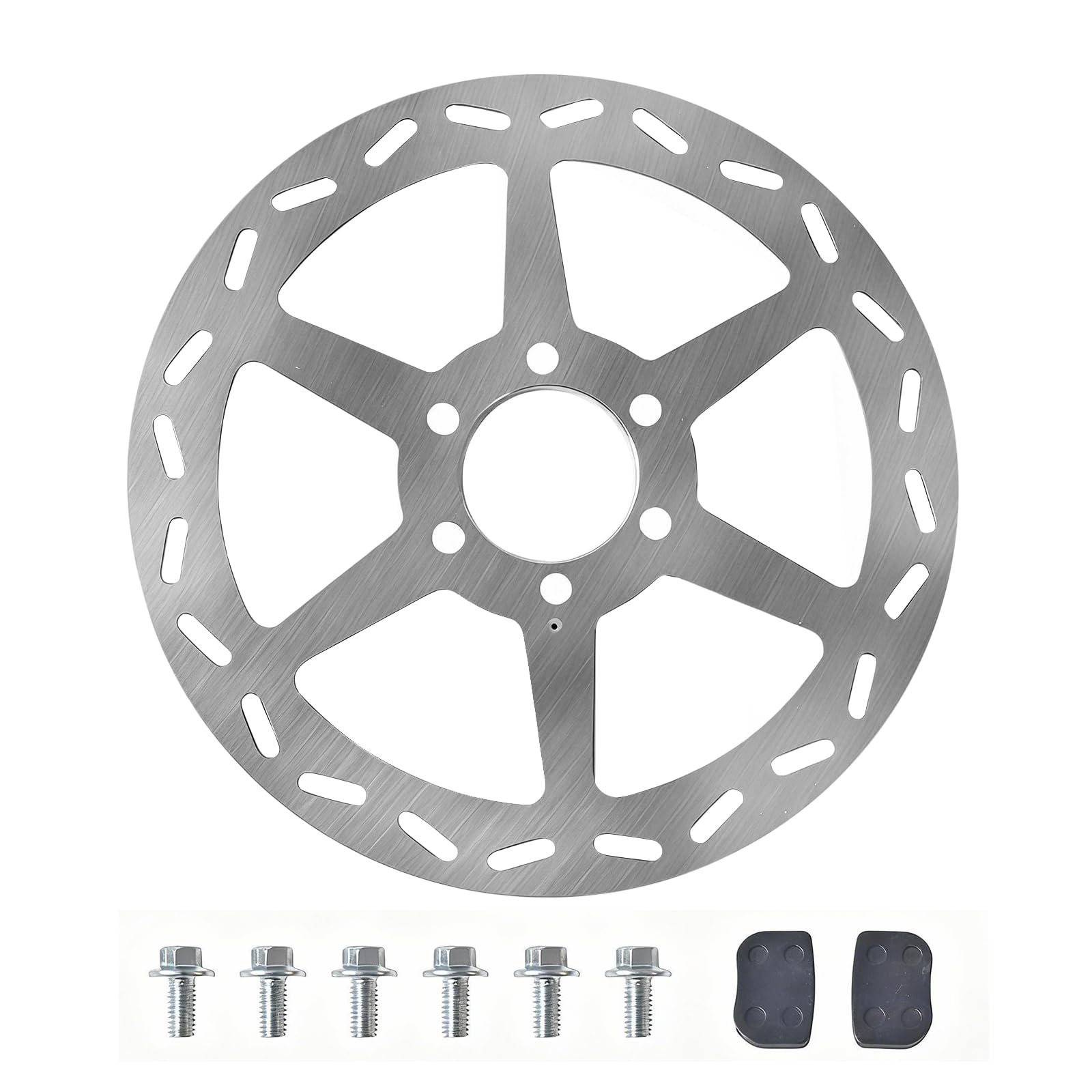 180mm Mini Bike Disc Brake Rotor with Pads for Baja Doodle Bug DB30 CT100U