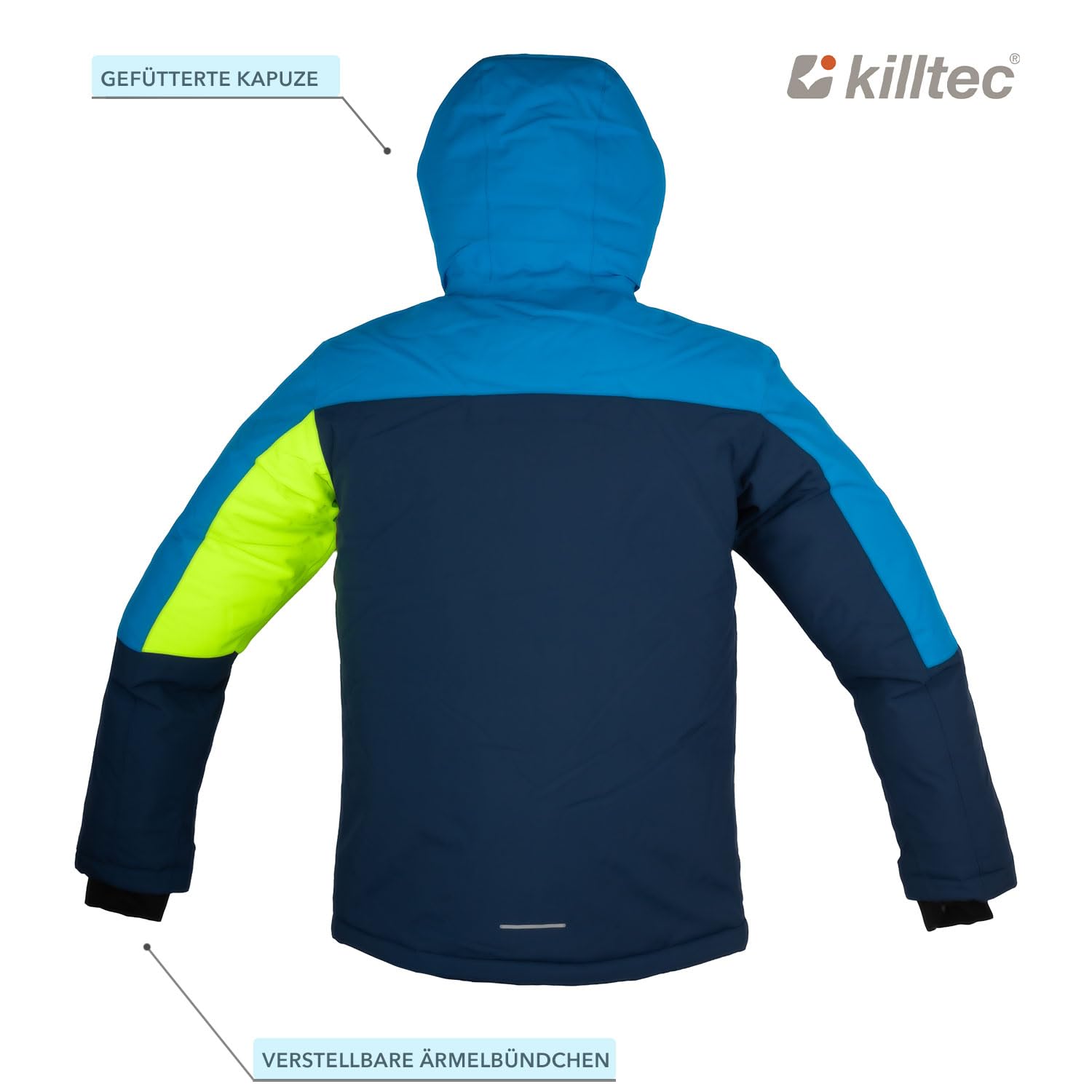 Killtec Jungen Skianzug - wasserdicht 10.000 mm Wassersäule - PFC frei - Skijacke mit Schneefang, Skihose mit Kantenschutz - atmungsaktive Membran
