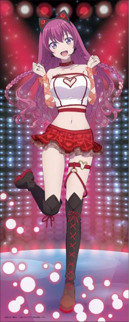 マガジンフェス　女神のカフェテラス　等身大タペストリー　幕澤桜花 Amazon.co.jp: マガジンフェス 女神のカフェテラス 等身大タペストリー