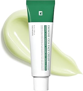 TOSOWOONG Exosome CICA Face Cream - Daily Soothing Moisturizer for Breakouts and Irritated Skin, Fast-Acting, Lightweight Korean Skincare for Redness and Blemish-Prone Skin, 50ml / 1.69 fl. oz.